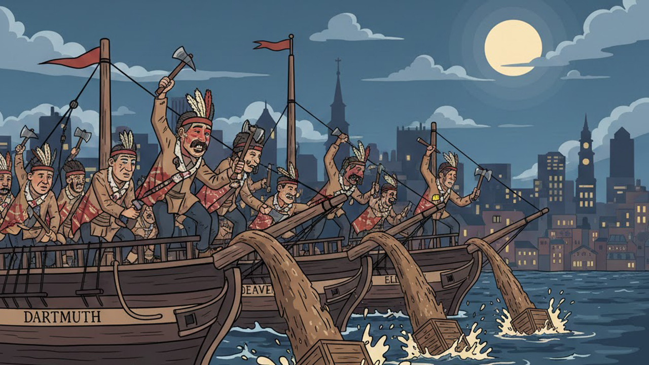 Boston Tea Party 1773